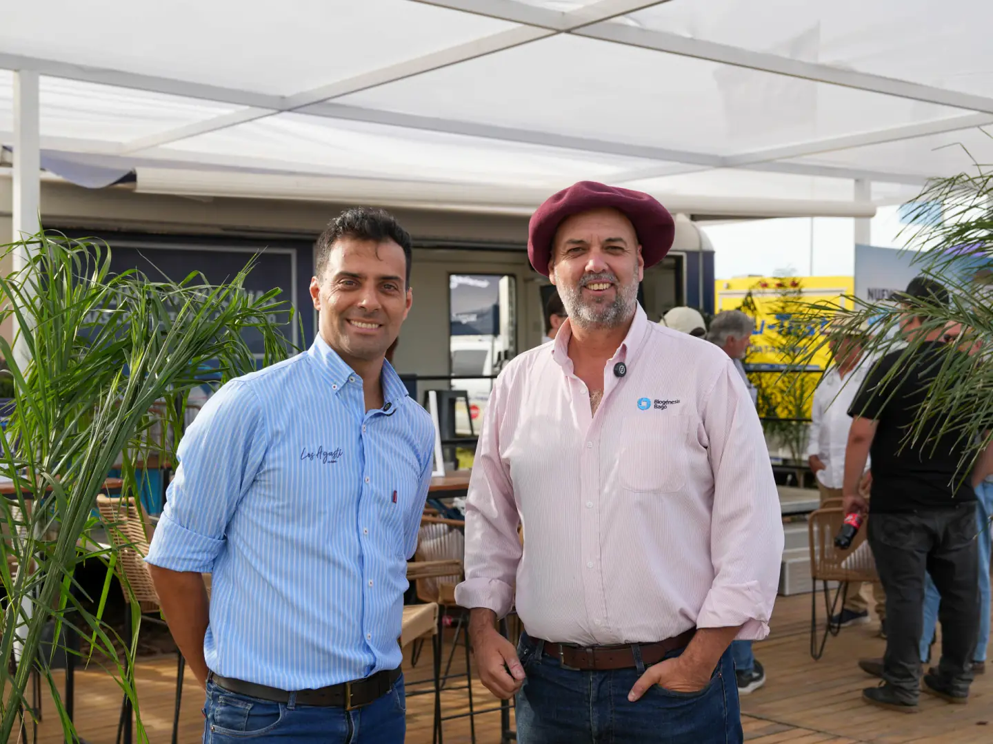 Interview at the FerAppease stand at Expoagro 2026