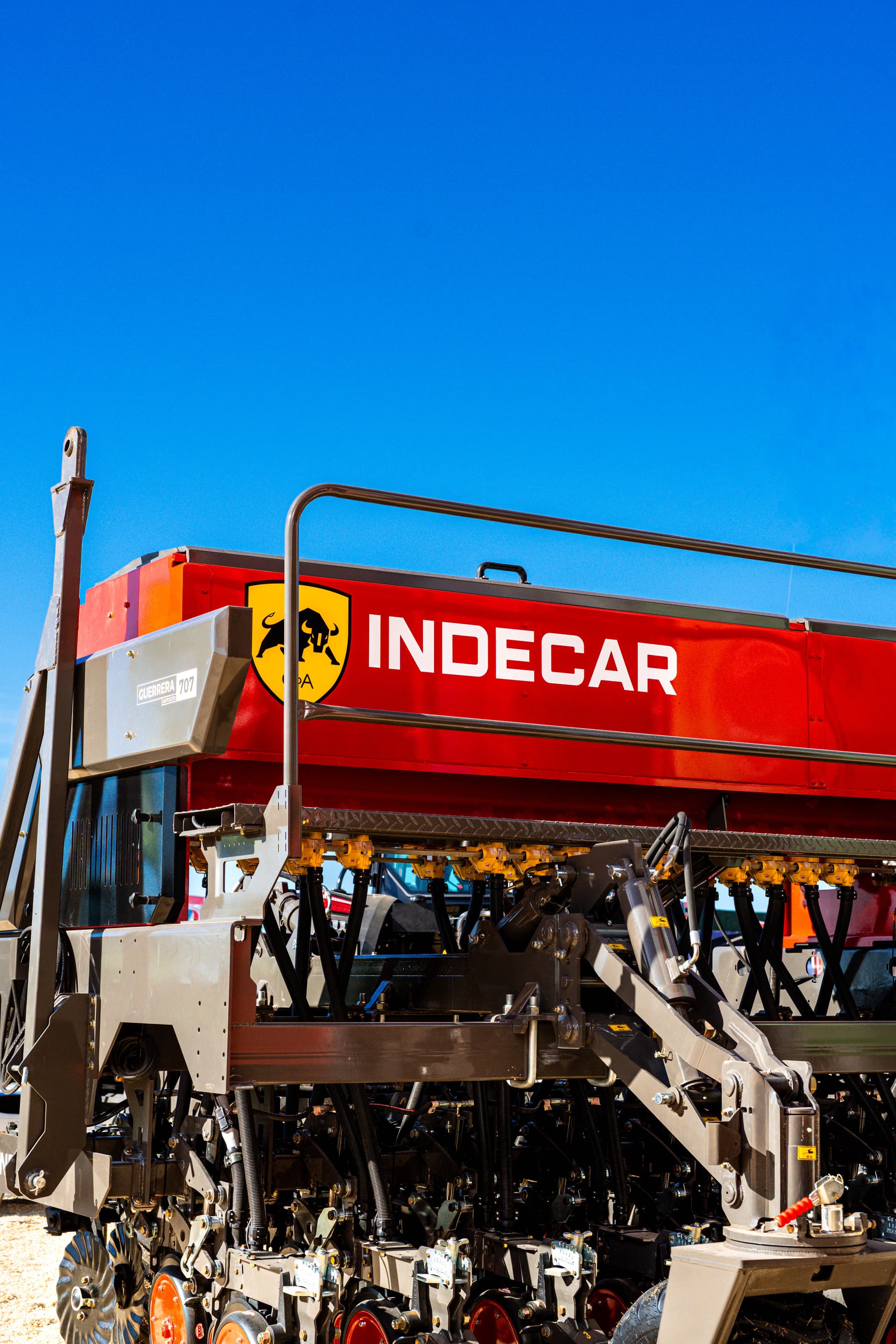 Upway cubre el stand de Indecar en la Expo Agro 2026